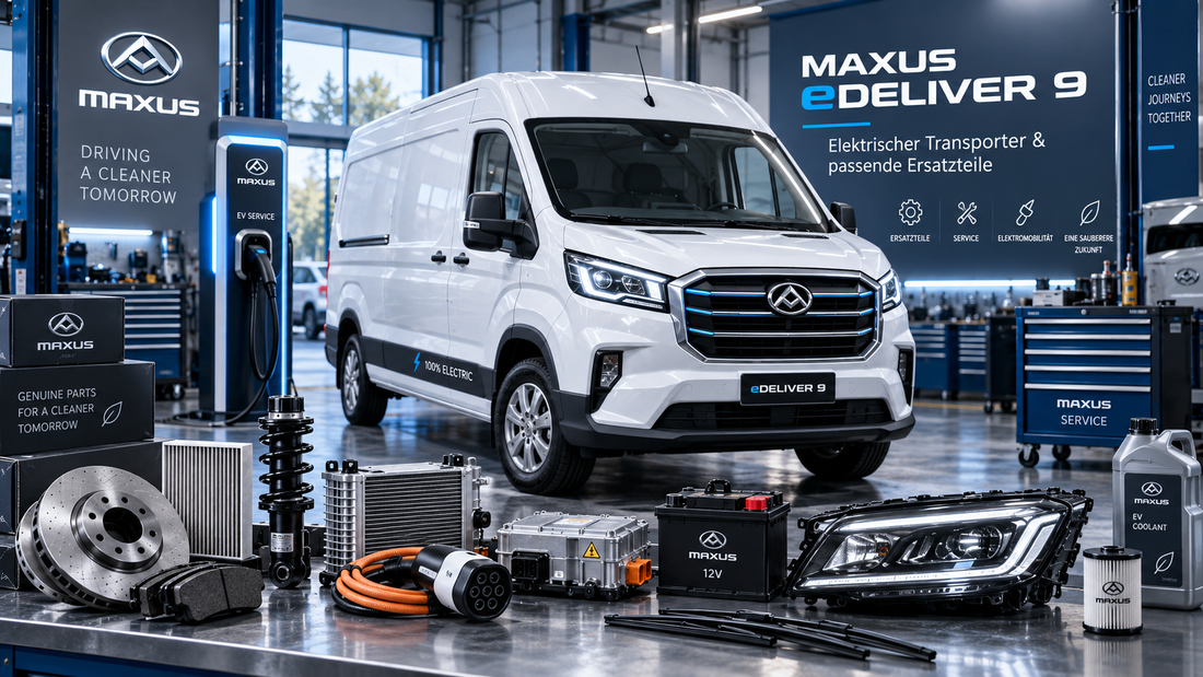 MAXUS eDELIVER 9 – der elektrische Transporter für Gewerbe und Flotten